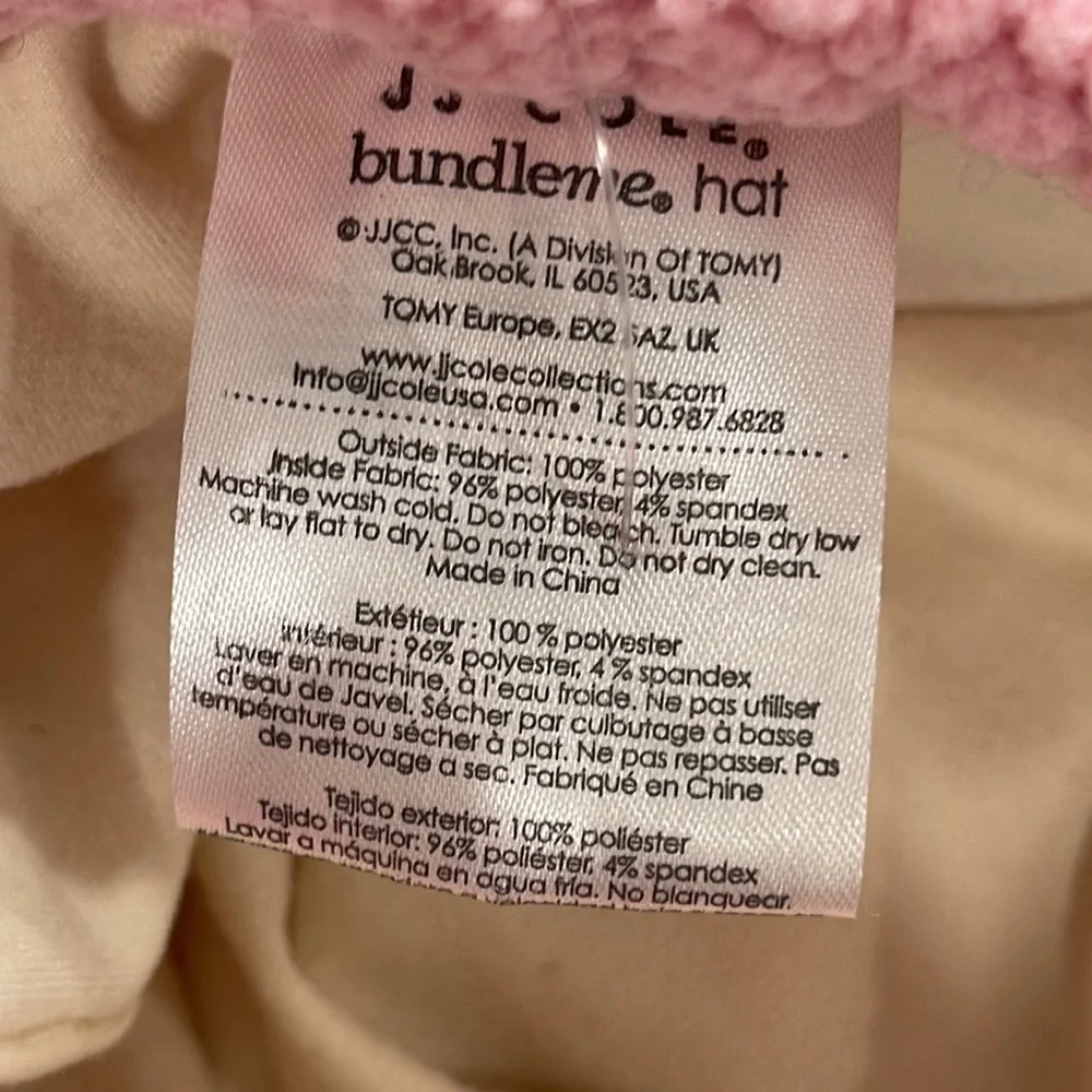 NWT JJ Cole bundleme Pink Beanie